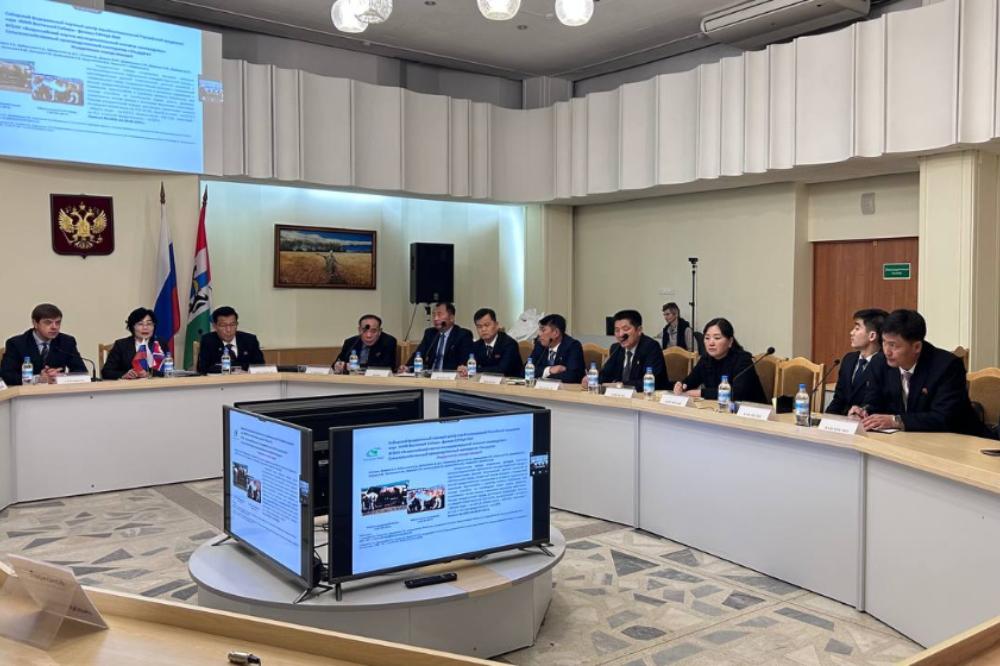 Делегация из Северной Кореи посетила СФНЦА РАН