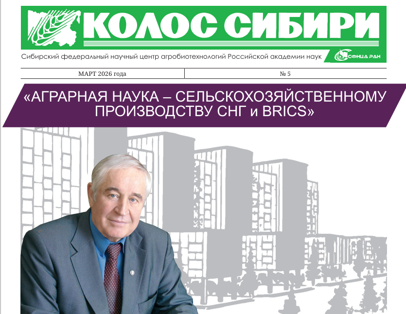 КОЛОС СИБИРИ №5 март 2026 г.